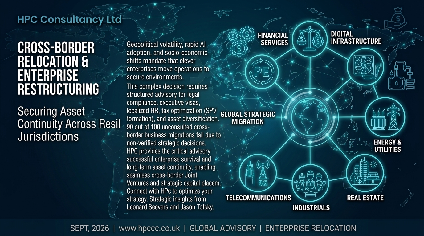 Strategic Business Relocation from Sri Lanka and Cross Border Advisory